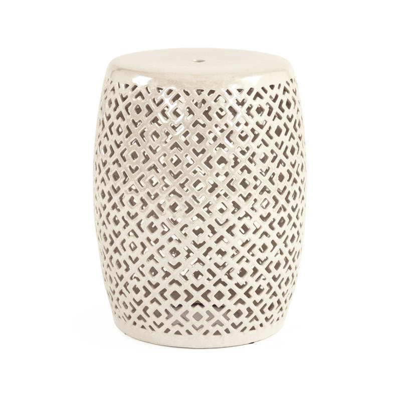 Zentique Lorin Garden Stool & Reviews Perigold